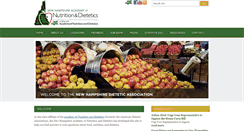 Desktop Screenshot of eatrightnh.org